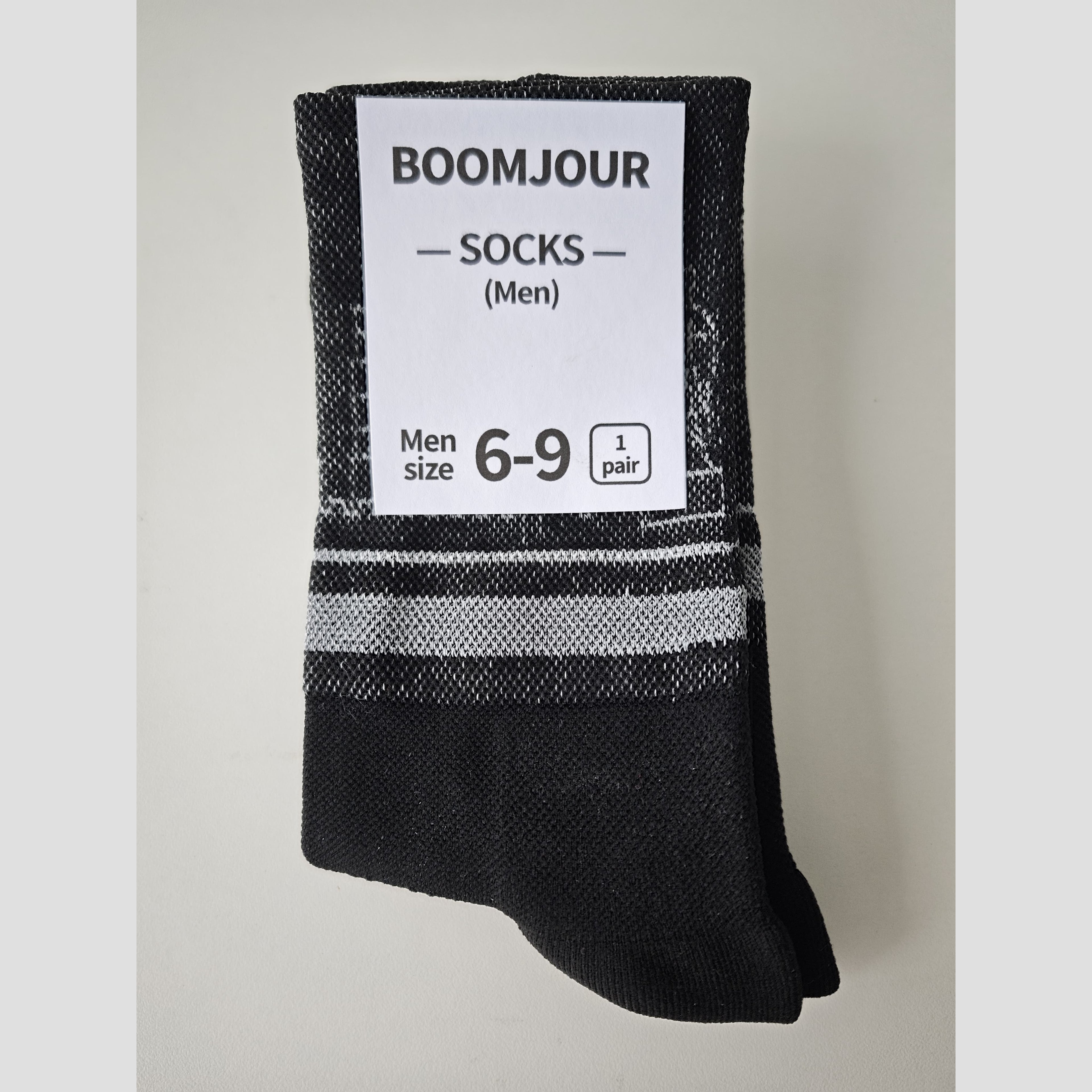 BOOMJOUR Men's Cycling Quarter Socks