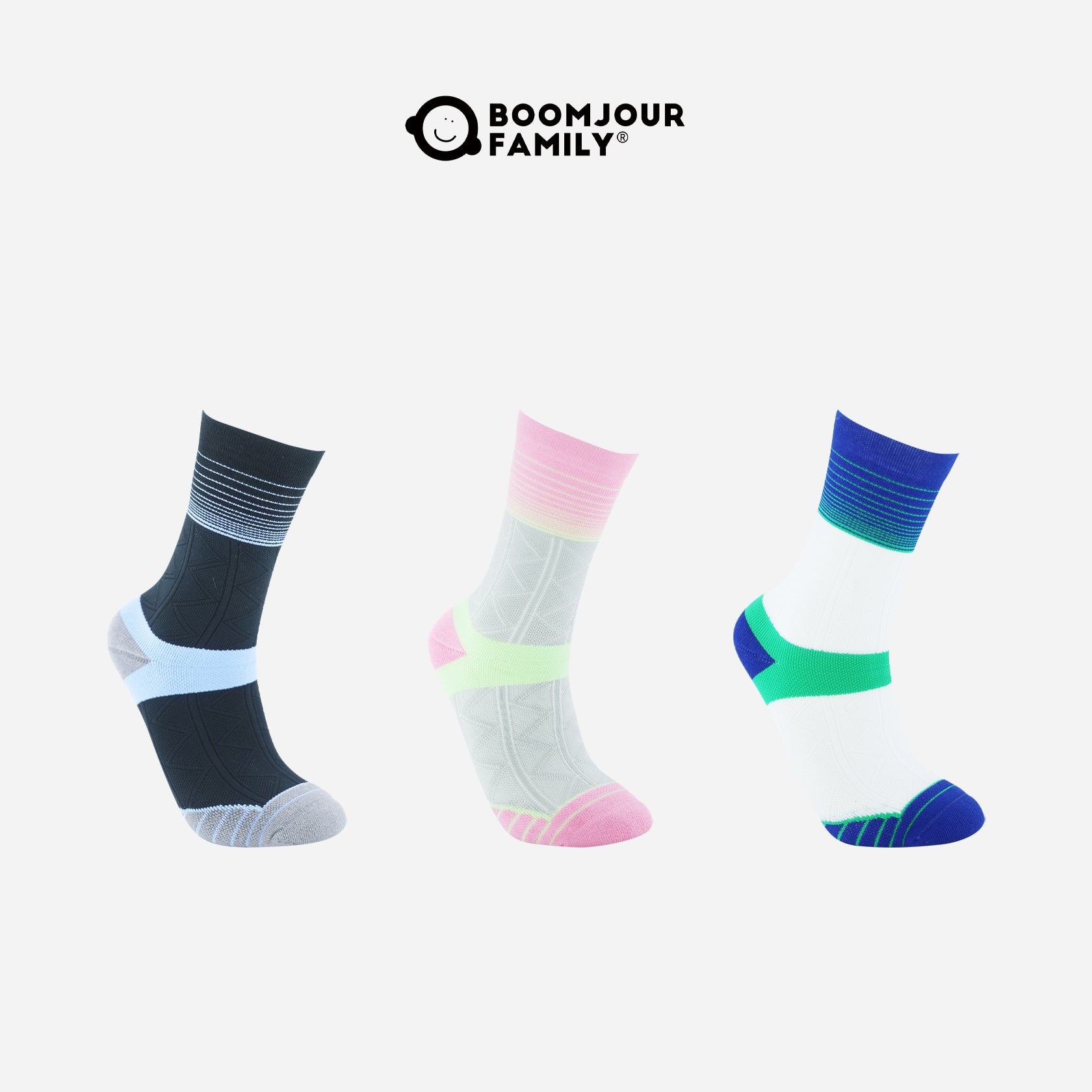 Women's Anti-Slip Tennis Crew Socks