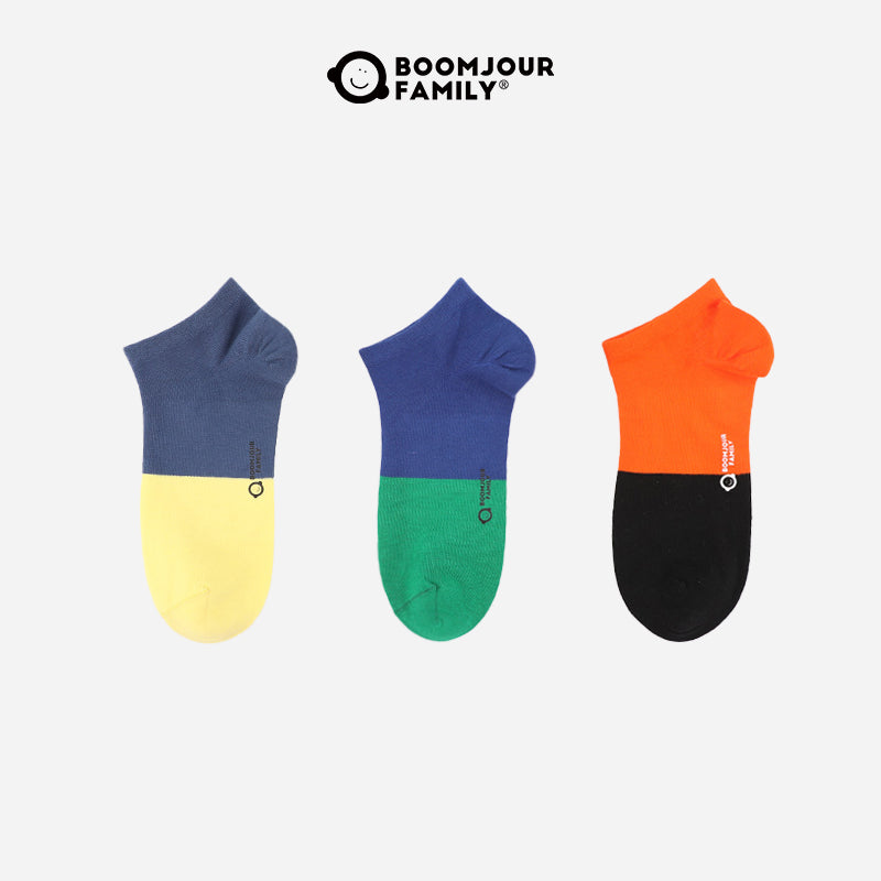 Men's Fashion Ankle Socks 3 Pack