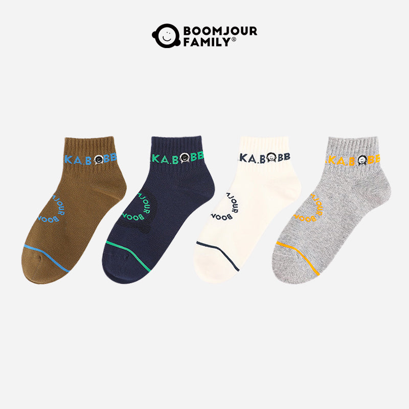 Men's Sports Ankle Socks 4 Pack