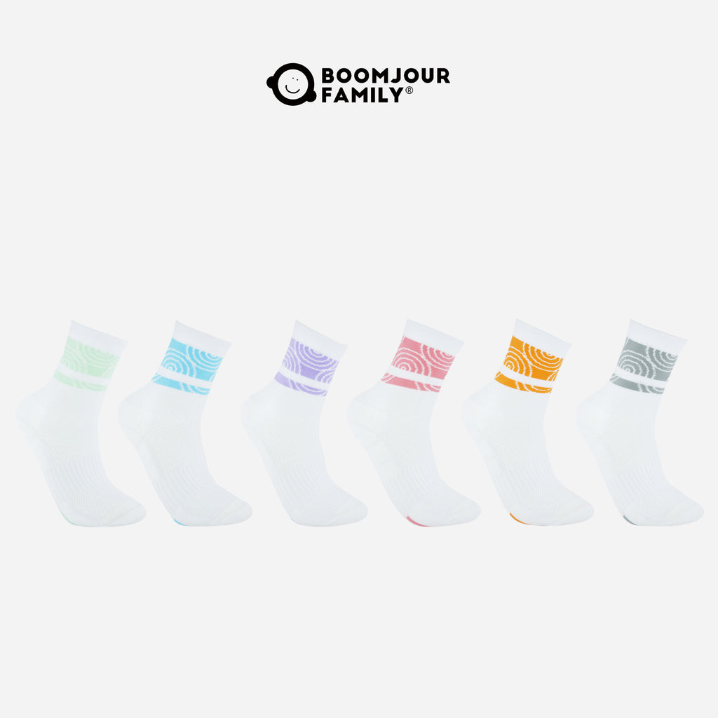 Women's Recycled Yarn Tennis Quarter Socks