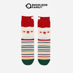 Women's Combed Cotton Santa Claus Crew Socks